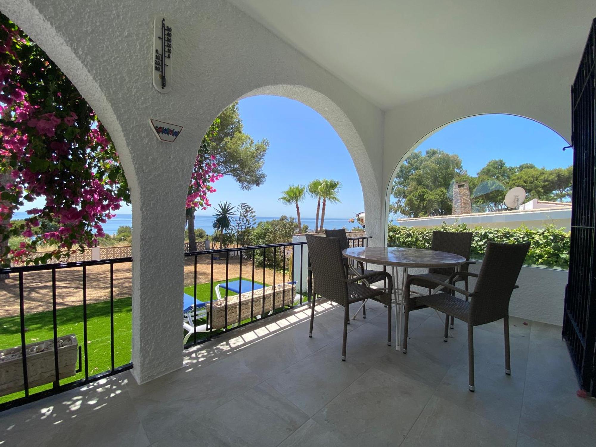 Independent Villa Beach House El Bosque 卡拉德米哈斯 外观 照片